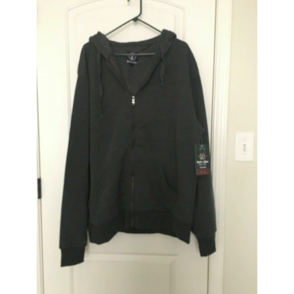 Monarchy Denim Culture Men's Big and Tall Full Zip Hoodie Size 3X Gray - Picture 1 of 9
